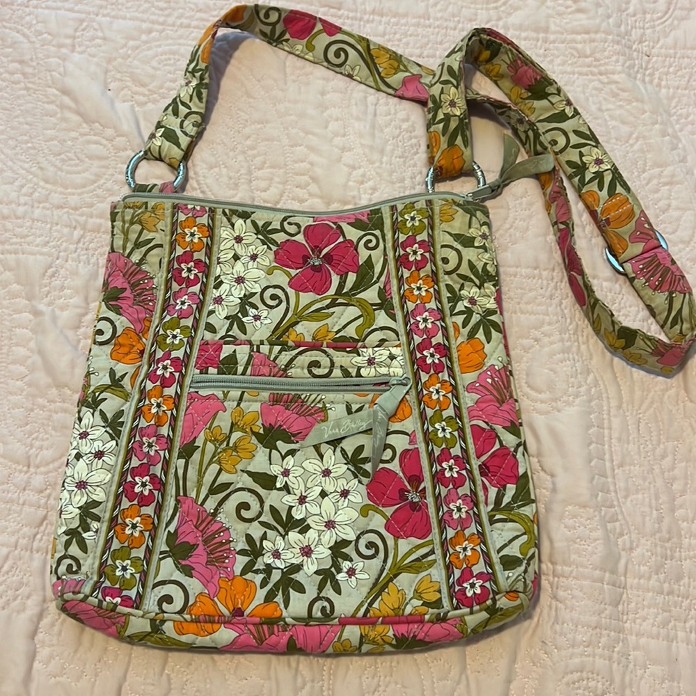 Vera Bradley bag with long strap